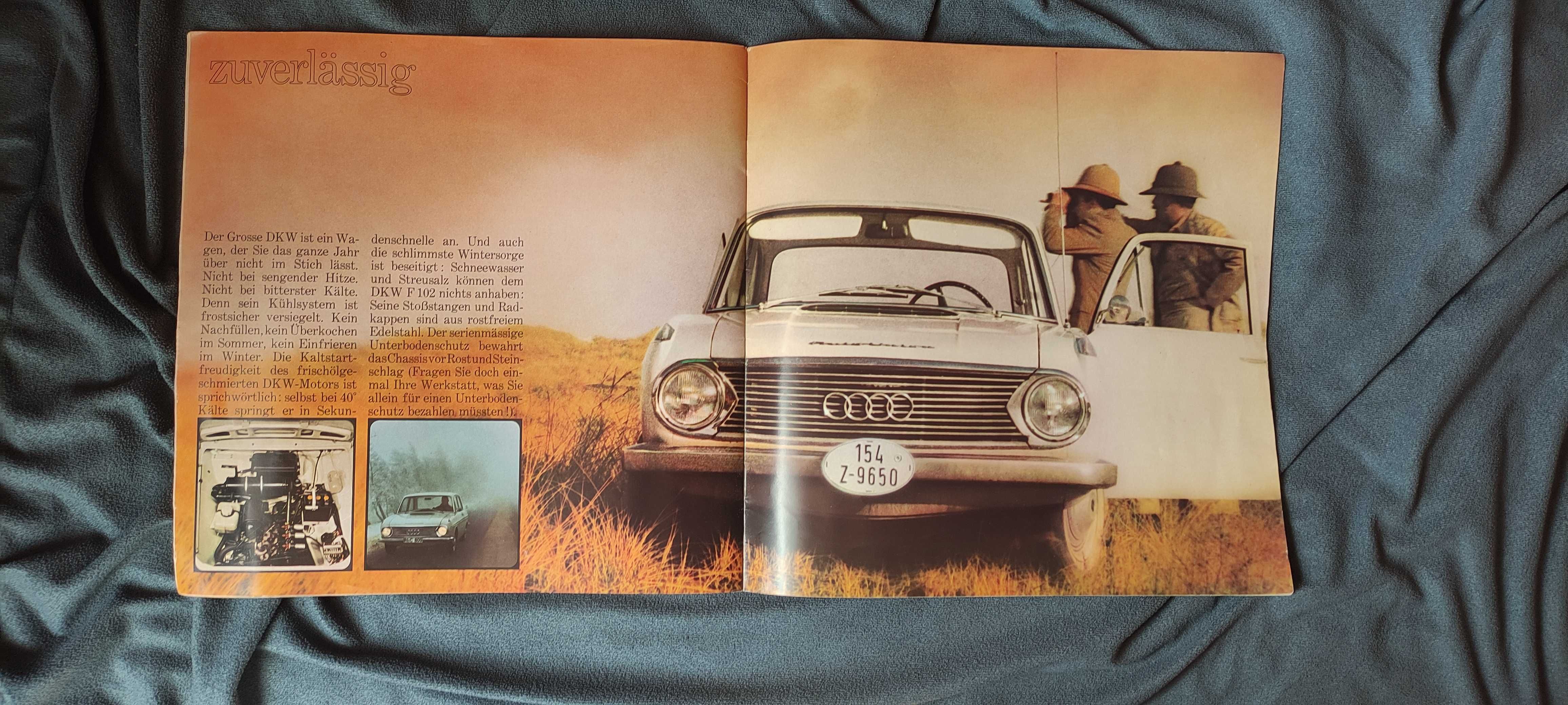 Prospekt Auto Union DKW F 102