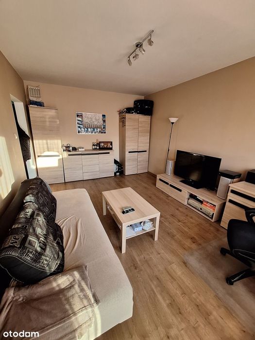 Do wynajęcia przestronna kawalerka z pięknym widokiem.