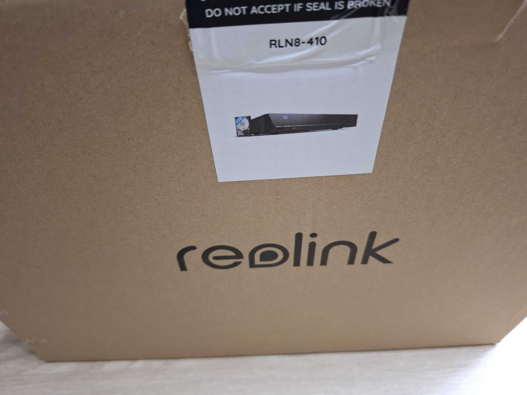 Rejestrator Reolink RLN8-410 4k 8CH z dyskiem 2TB