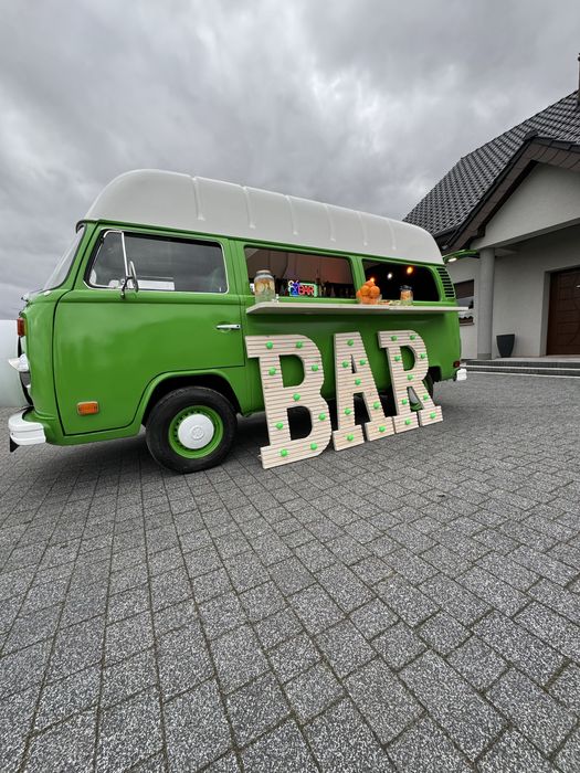 Lody Bar bus prosecco van Eventy Ogórek T2 lody naturalne bar mobilny