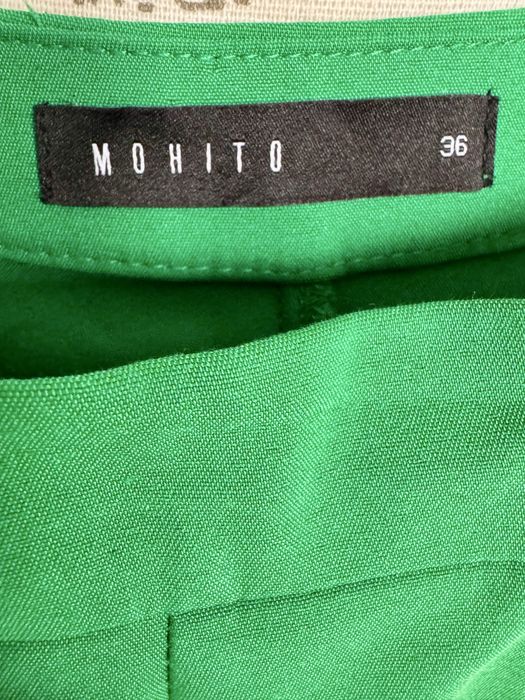 Mohito garnitur damski zieolny rozmiar 36 - żakiet+spodnie