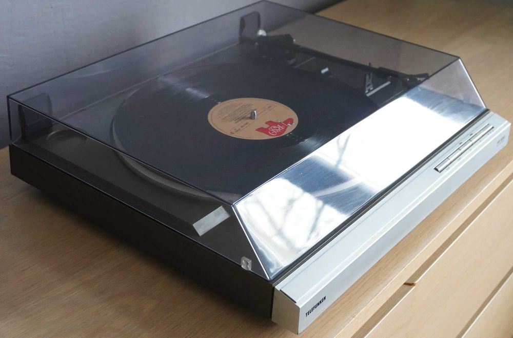 Wieża Vintage Telefunken Wzmacniacz + Tuner + Magnetofon + Gramofon