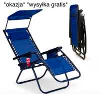 Leżak Krzesło Fotel Ogrodowy Tarasowy *wysyłka gratis* *okazja*