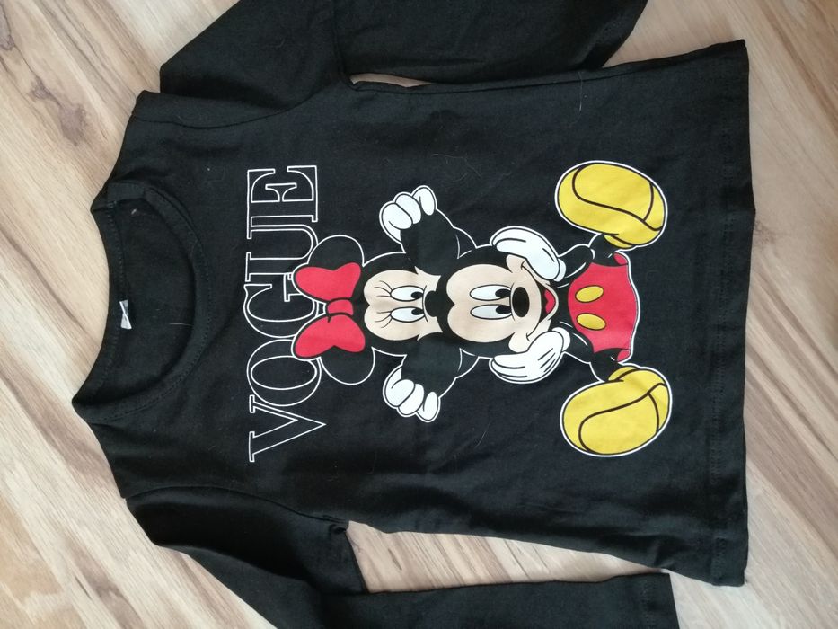 Nowy komplet dla dziewczynki bluzeczka spódniczka torebka Minnie 98