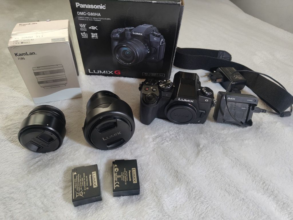 Lumix G80 jak Nowy!!!