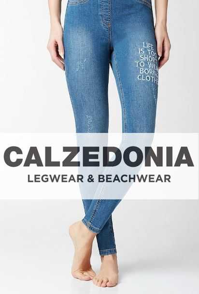 leginsy jeansowe Calzedonia