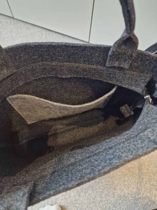 Torba filcowa duża.