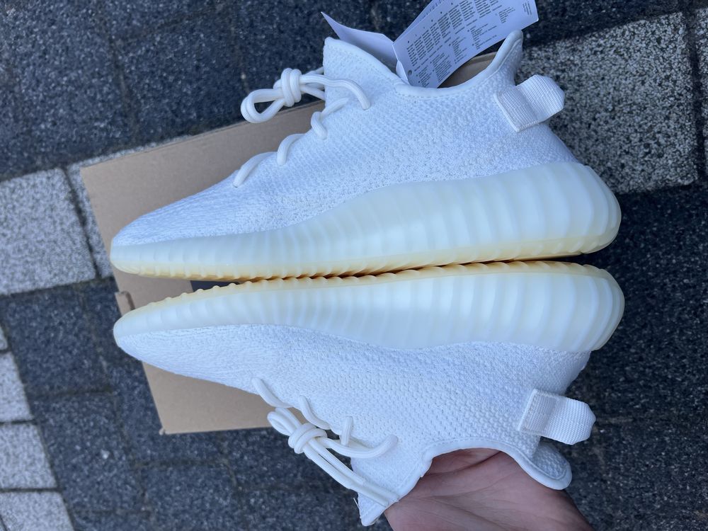 Adidas Yeezy Boost 350 V2 Cream Triple White białe buty 44 2/3