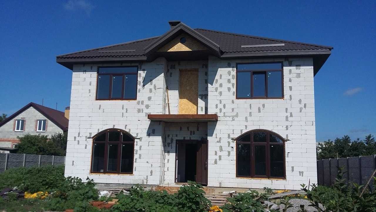 Строительство домов из газобетона под ключ Днепр