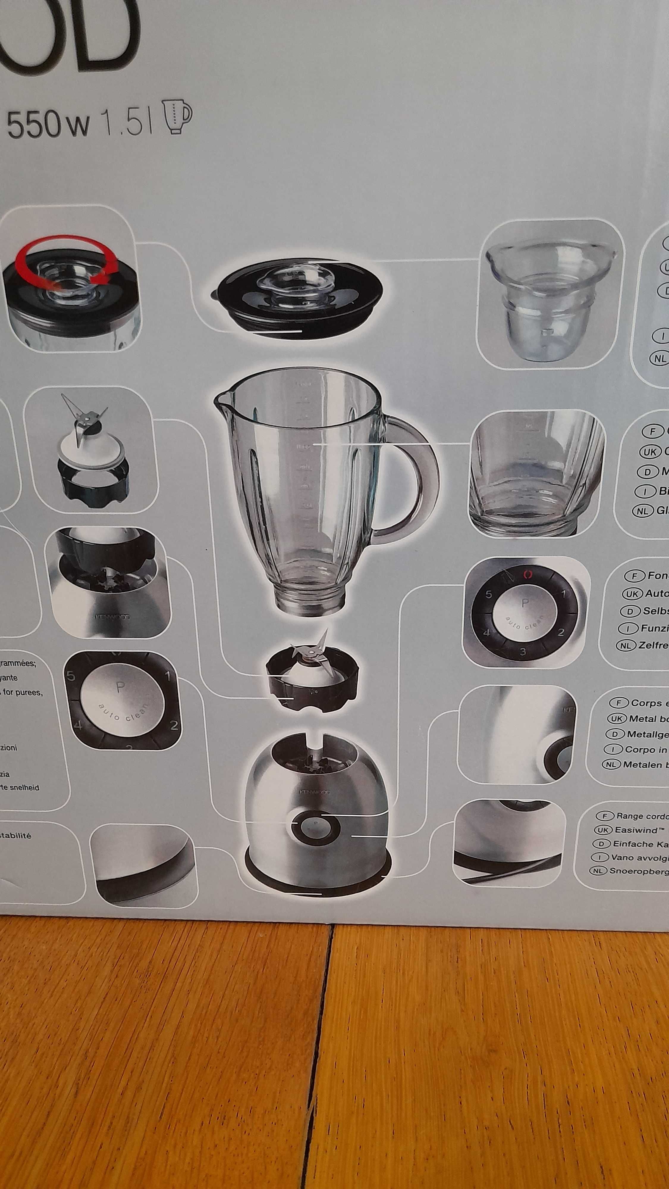 NOWY Blender stojący Kenwood BL745 ELLIPSIS