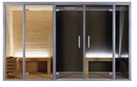 Combi sauna e banho turco 2,62 x 1,30