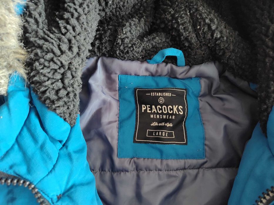 Kurtka Męska Zimowa Parka Peacocks Menswear L