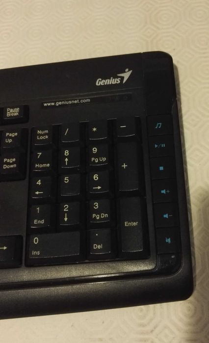 Teclado Genius, ligação USB