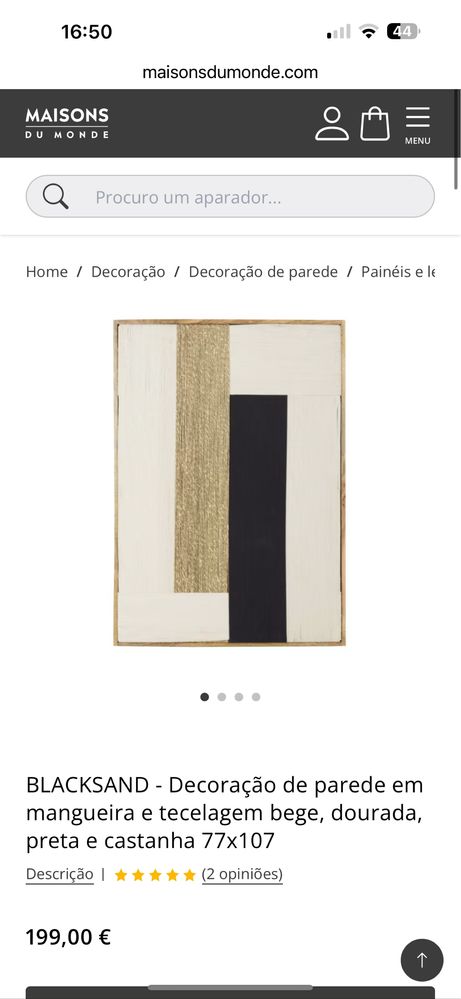 Decoracao parede maisons du monde