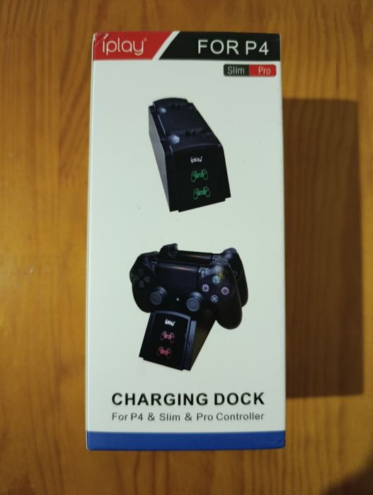 Carregador duplo PS4