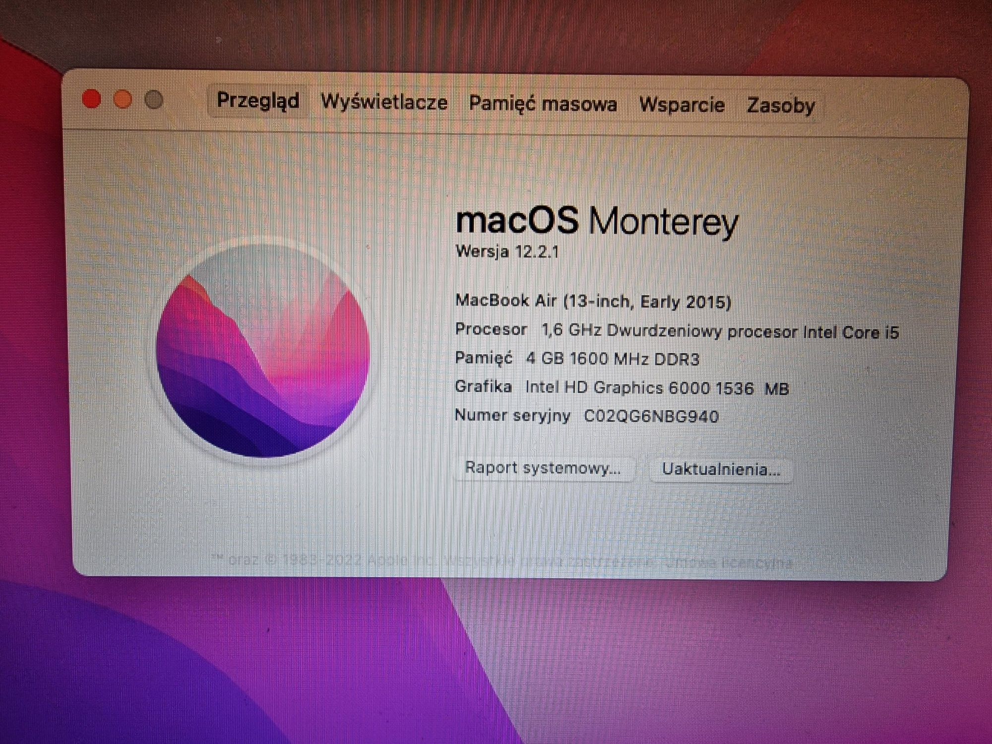 Macbook Air 13.3