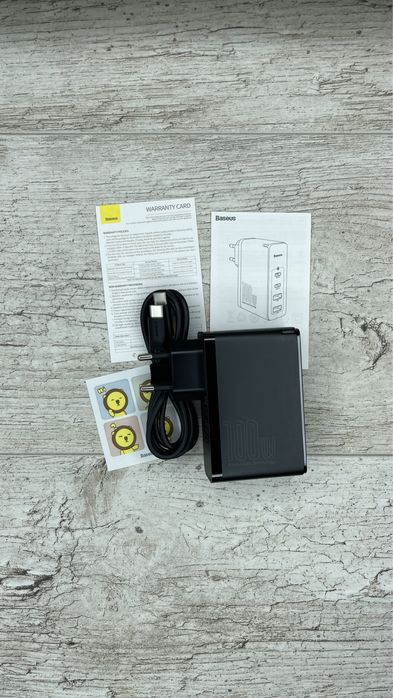Потужний зарядний пристрій Базеус Baseus 100w QC PD original