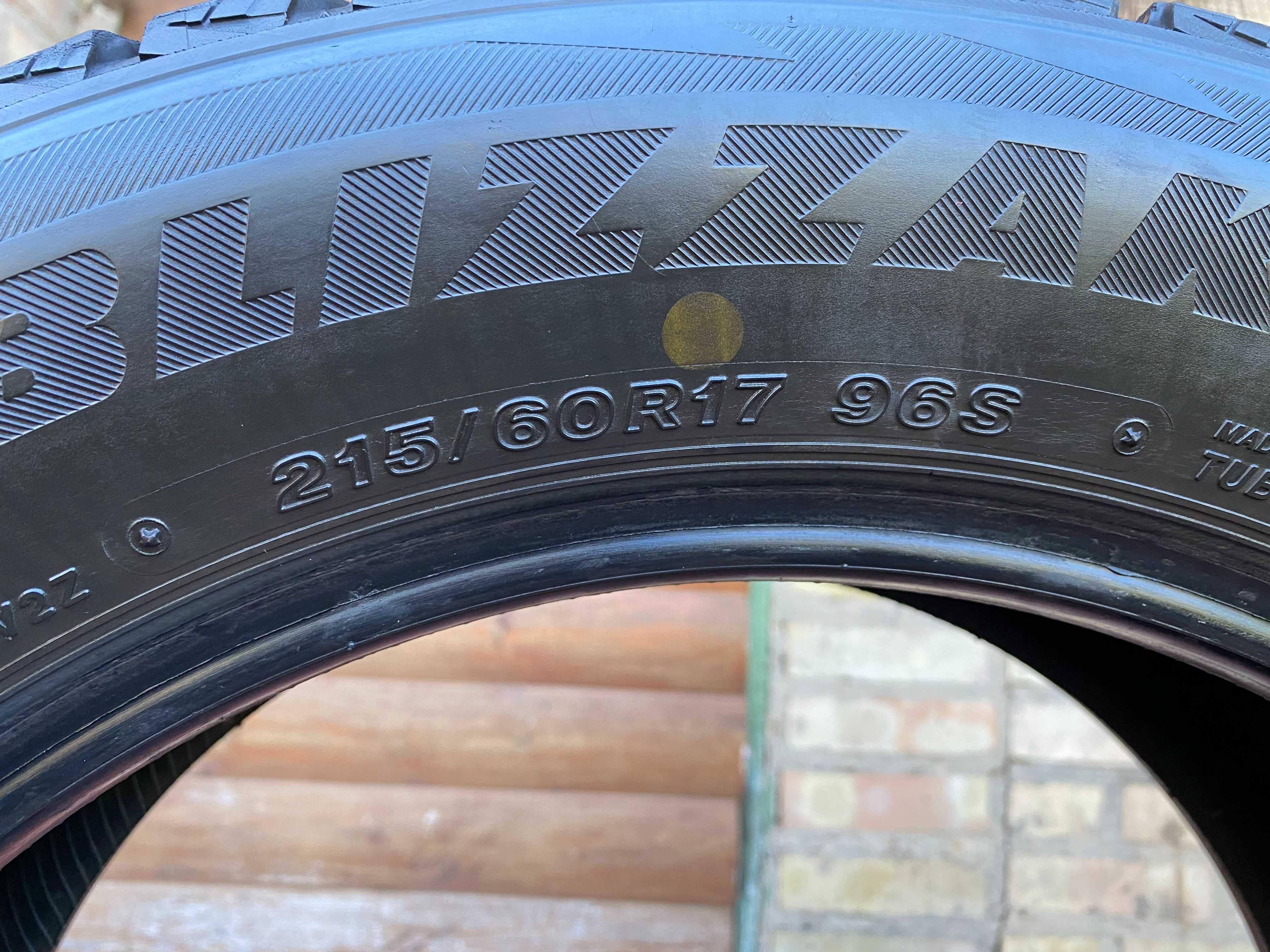 Зима пара Bridgestone BLIZZAK DM-V2. 215-60-R17. – ціна за 2шт-3200грн