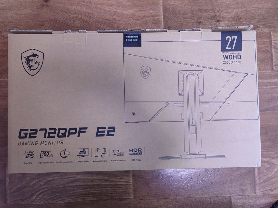 Монитор MSI G272QPF E2
