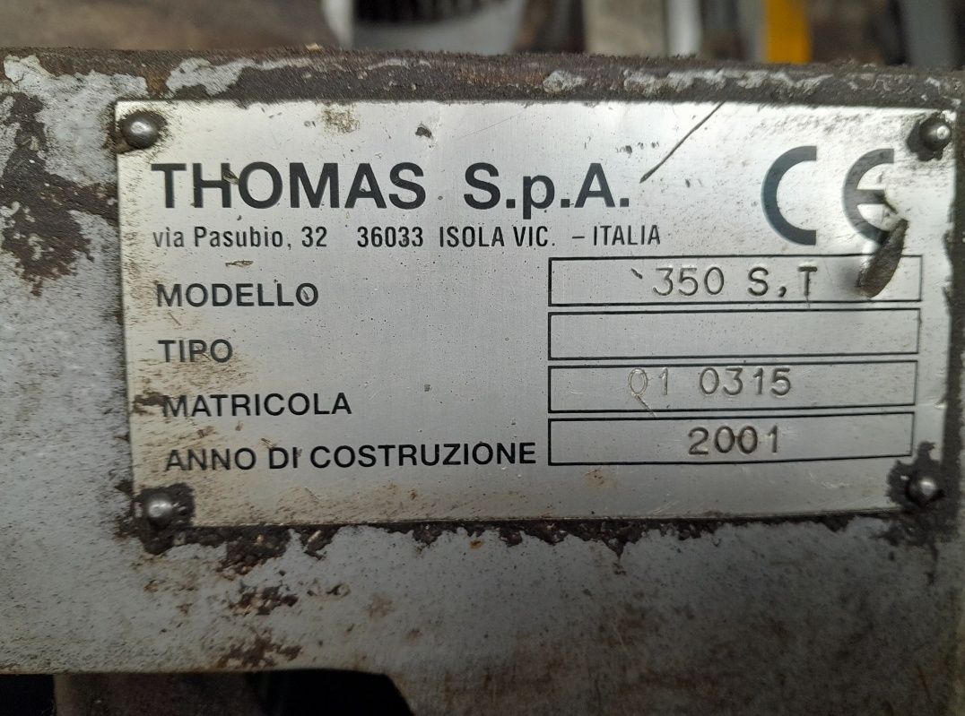 Piła tarczowa  przecinarka  do metalu Thomas 350