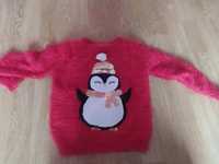 Sweterek pingwinek 116
