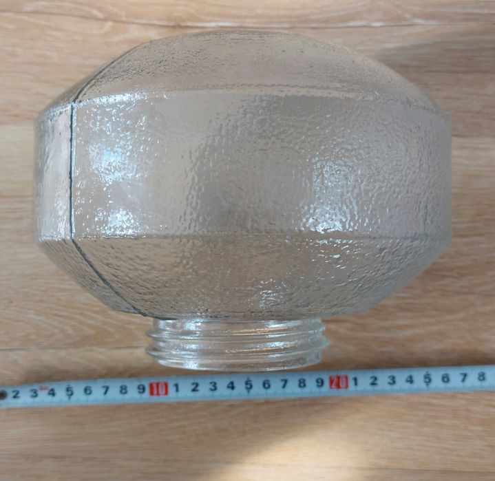 Stary klosz szklany wkręcany