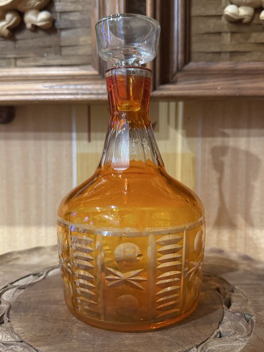 Набір  графин та чарки , вінтаж