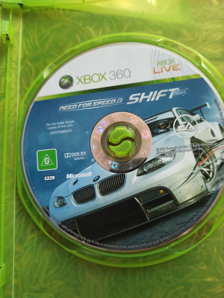 Need for speed Shift WRC gry xbox 360 wyścigi samochodowe