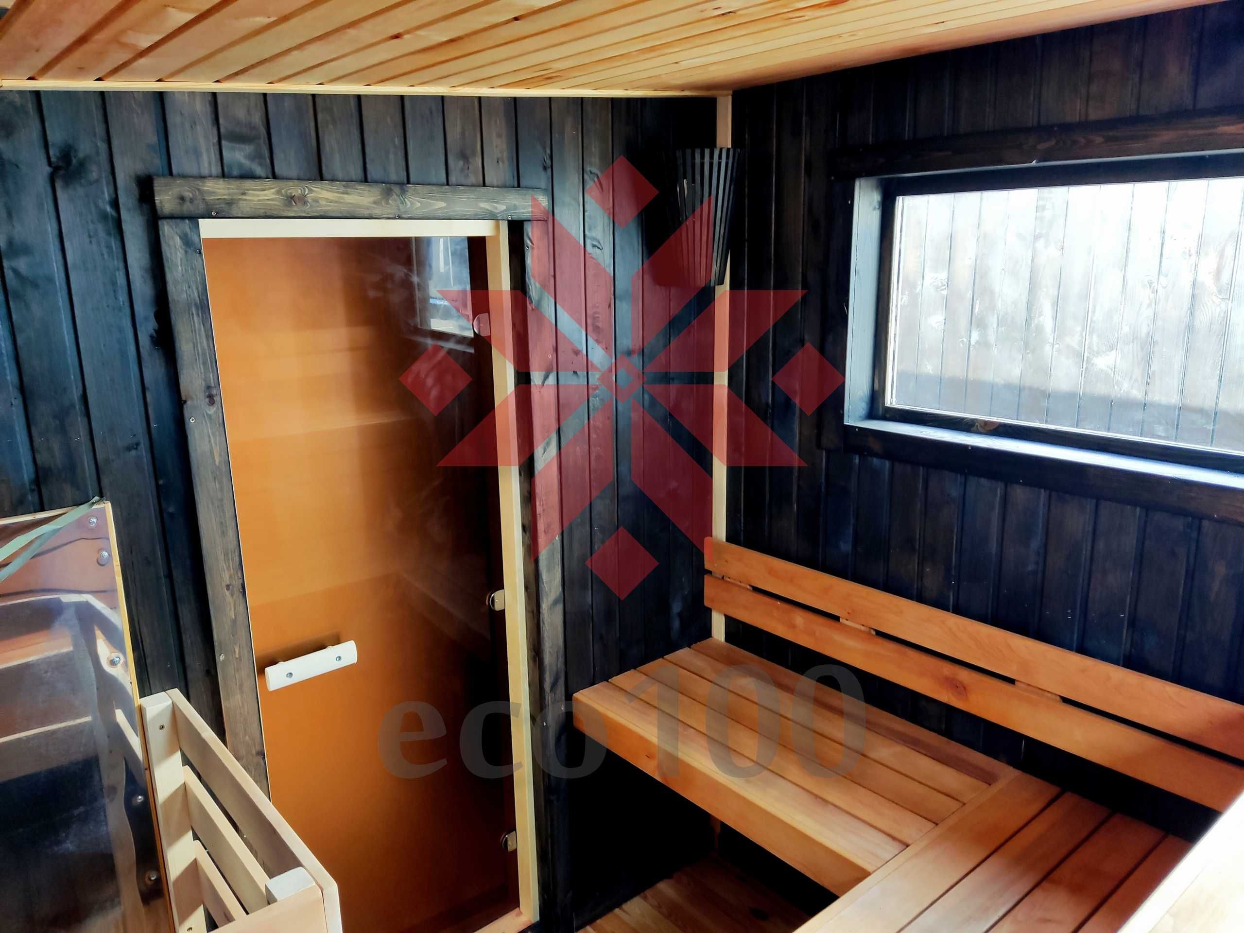 Sauna ogrodowa Nowoczesna Sauna Premium LOFT 6m. Agroturystyka