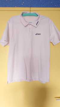 bluzka koszulka t schirt męski Asics biała rozmiar L/XL