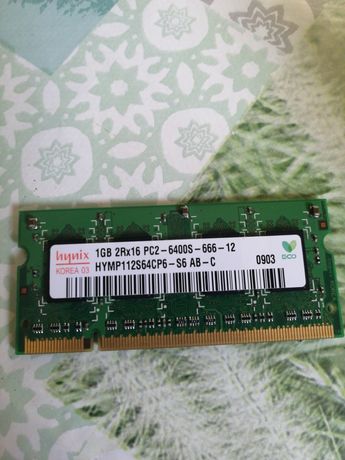 Ram 1GB 2RX16 PC2-6400S-666-12
