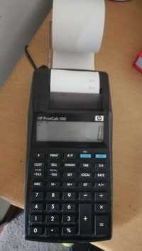 Calculadora impressora portatil HP pilhas e tomada