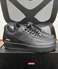 Nike Air Force 1 Low Supreme Black 39