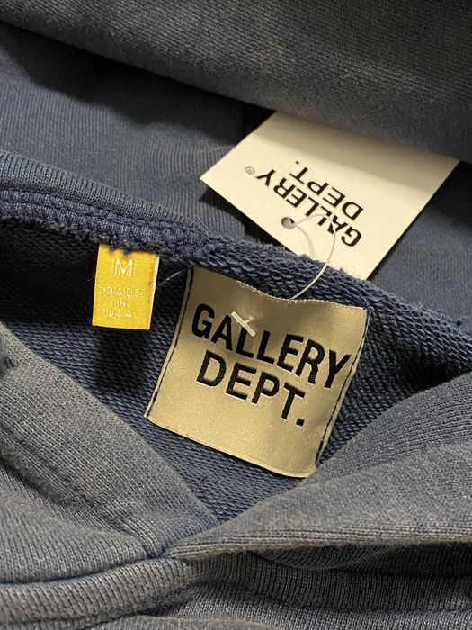 Худі чоловіче LANVIN x GALLERY DEPT оригінал з фарбою MADE IN USA