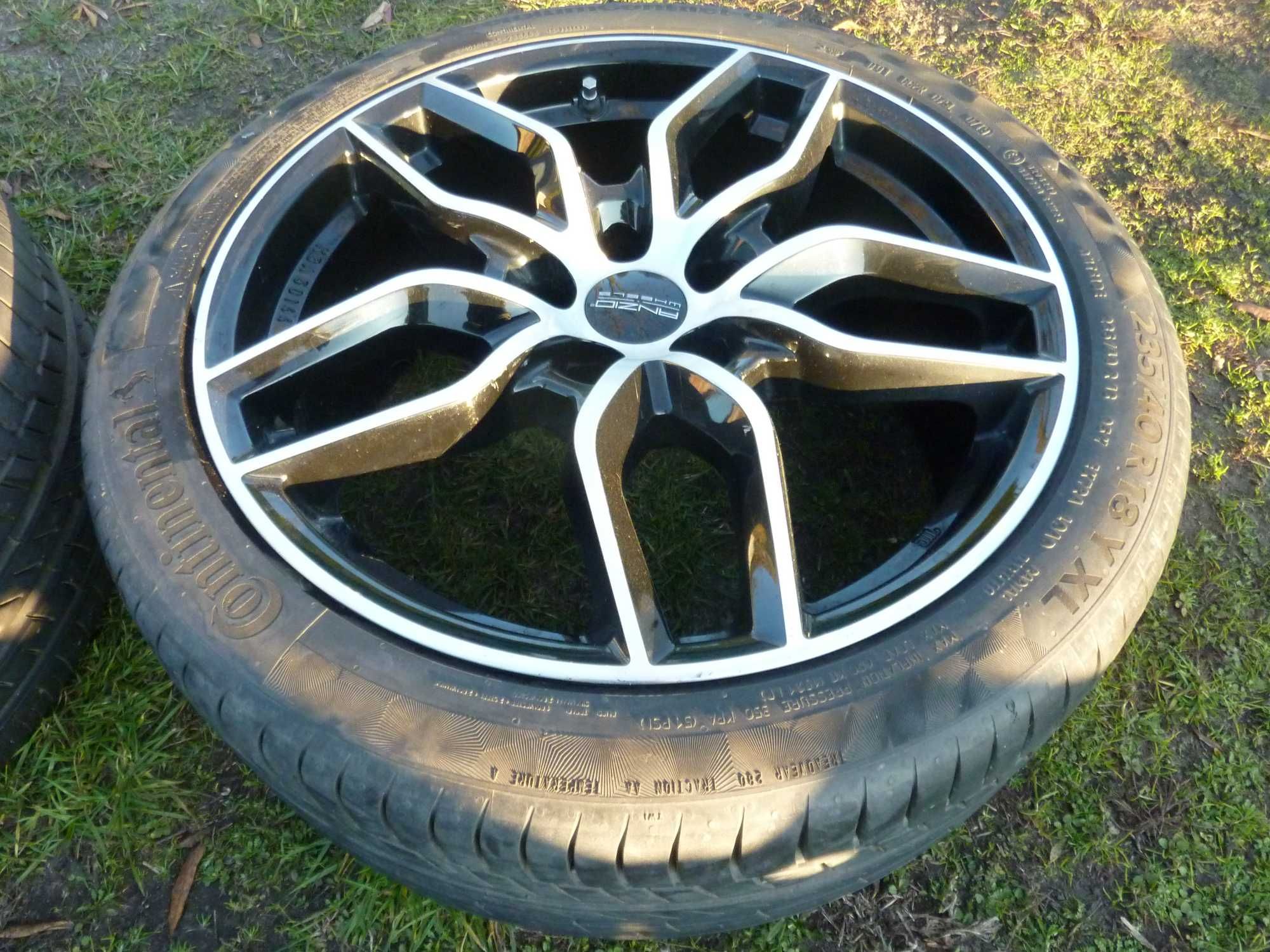 VW SEAT SKODA AUDI opony felgi ANZIO WHEELS koła 235/40 R18 YXL