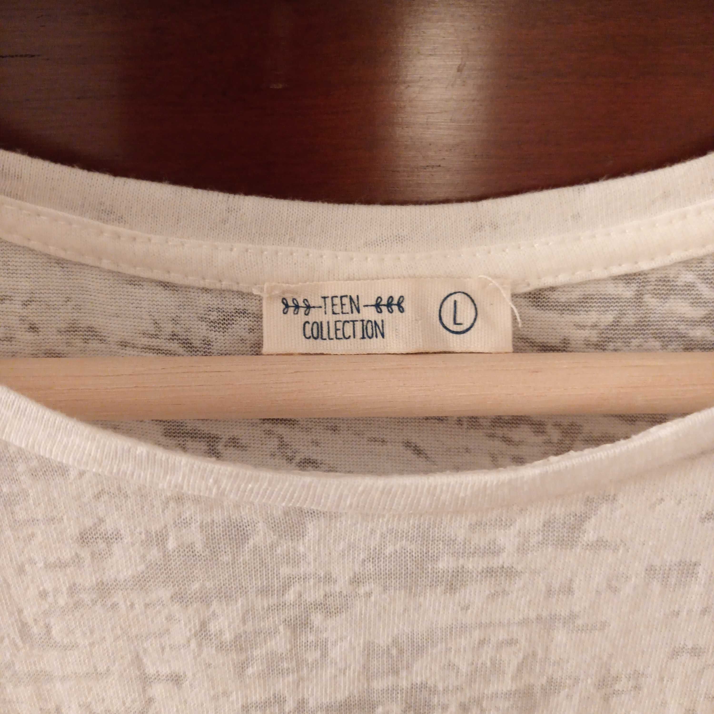 T-shirt com aberturas laterais