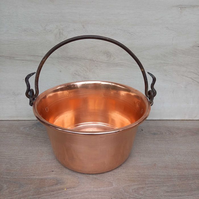 Miedziany kocioł miedziany kociołek poj. 7 litrów - miedziana kolekcja