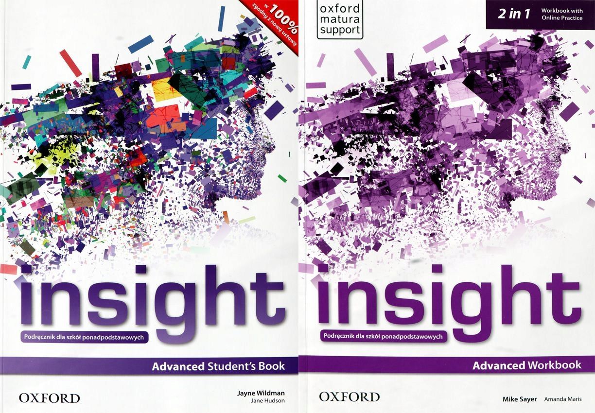 Insight Advanced Komplet Sb + Wb Online Oxford