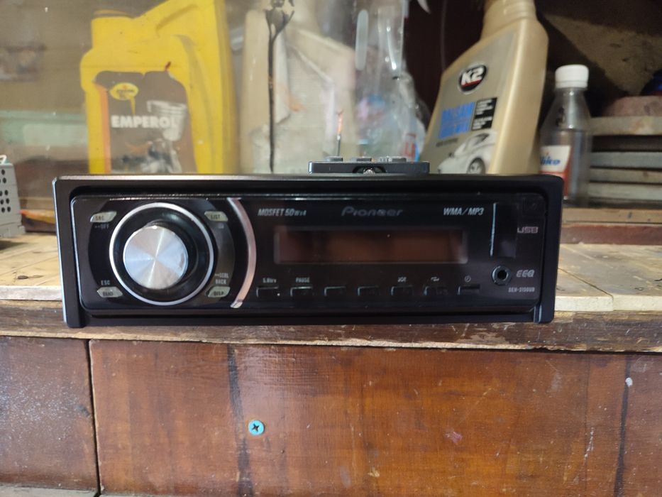 Автомагнитола Пионер юсби мр пульт отличном состоянии
