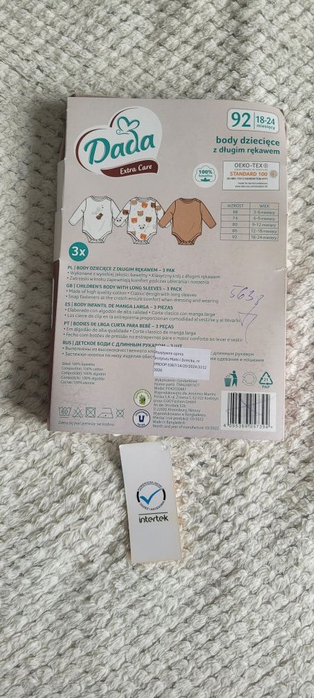 Body dziecięce 92