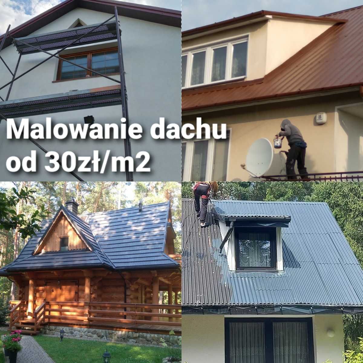 Malowanie dachu,dachów konserwacje Marki-Warszawa okolice zapisy 2024R