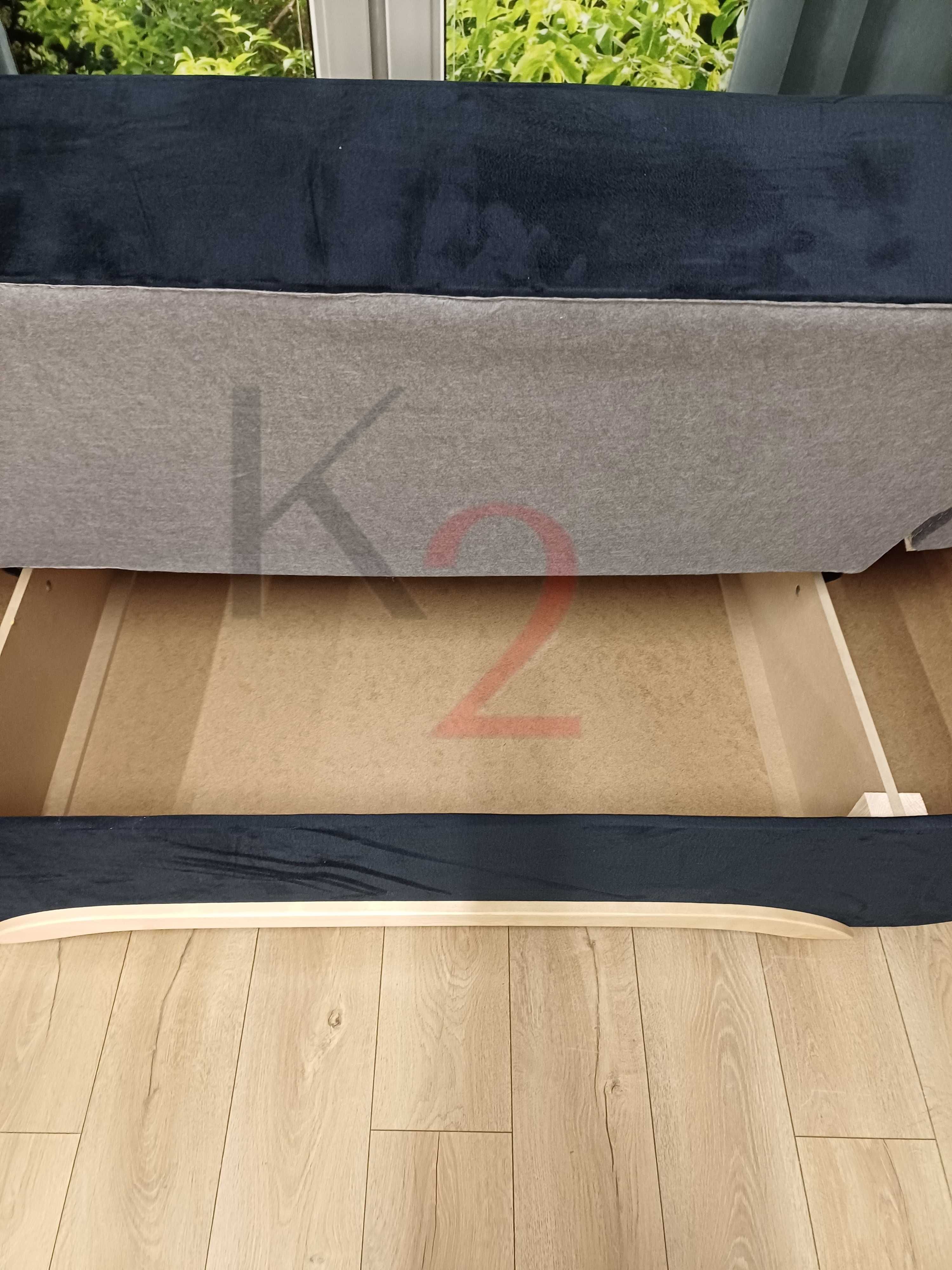Wersalka WIKI XL Sofa Łózko Kanapa Duża Powierzchnia Spania+GRATIS