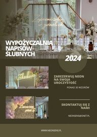 Neon Napis Led Wynajem ledonów - cała Polska wysyłka 2024