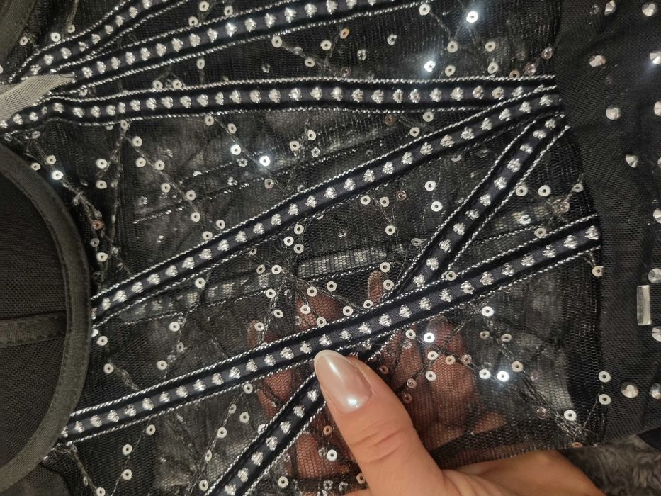 Strój artystyczny , kryształy, cekiny , Sylwester Xs