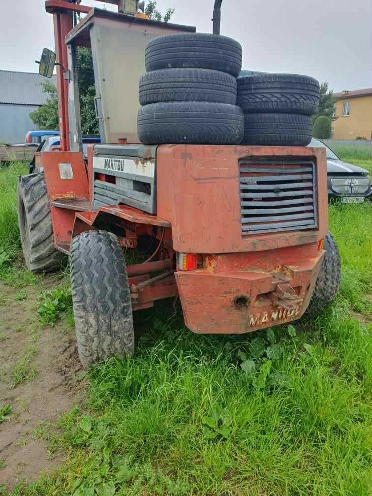 Wózek widłowy widlak Manitou terenowy, sprawny, 4t udźwigu, dowóz 30km