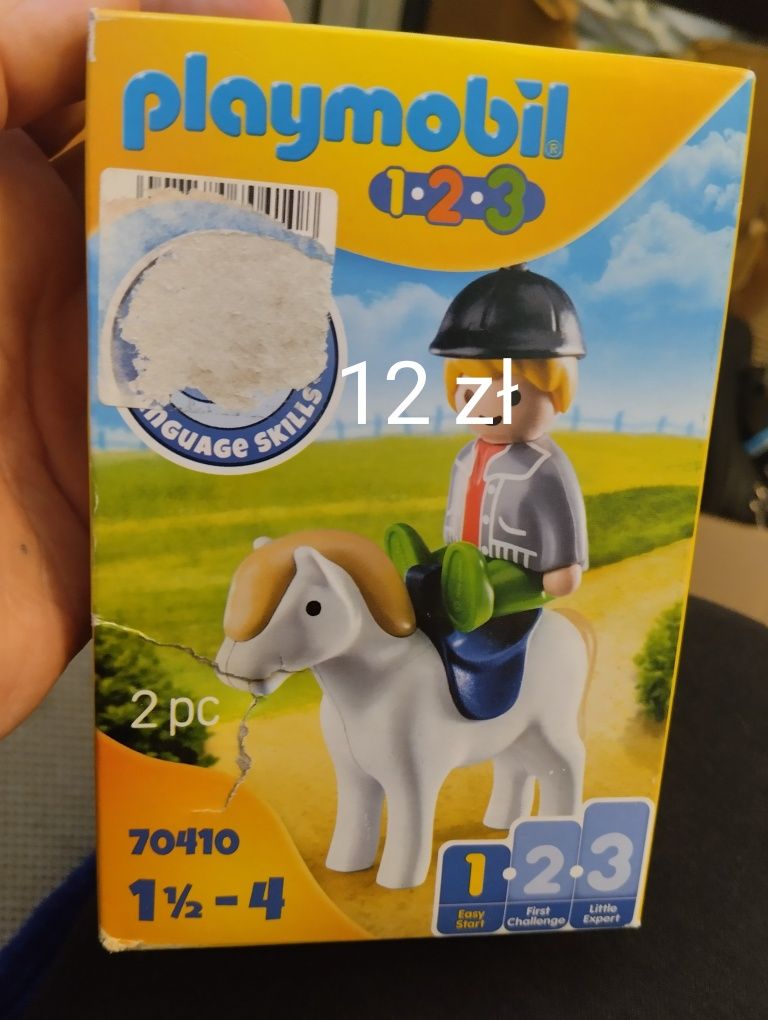 Playmobil zestawy dla maluchów z konikami