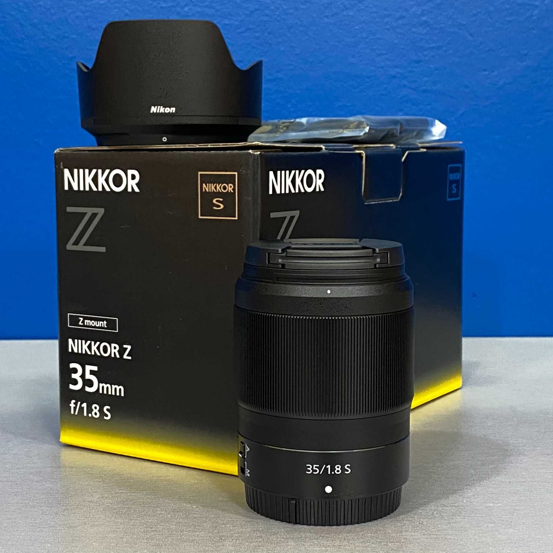 Nikon Nikkor Z 35mm f/1.8 S (NOVA - 3 ANOS DE GARANTIA)