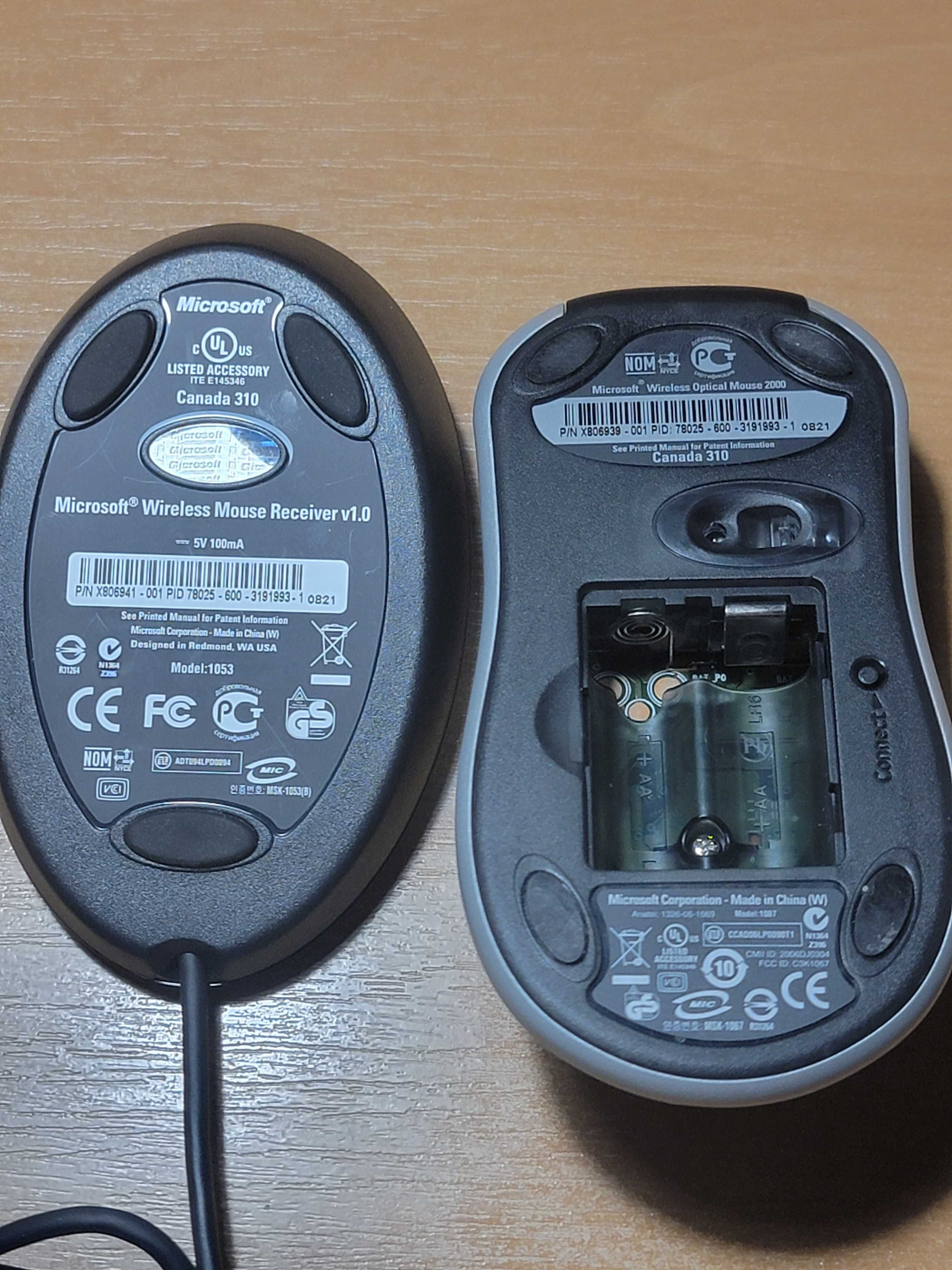 Мишка Microsoft Wireless Optical Mouse 2000