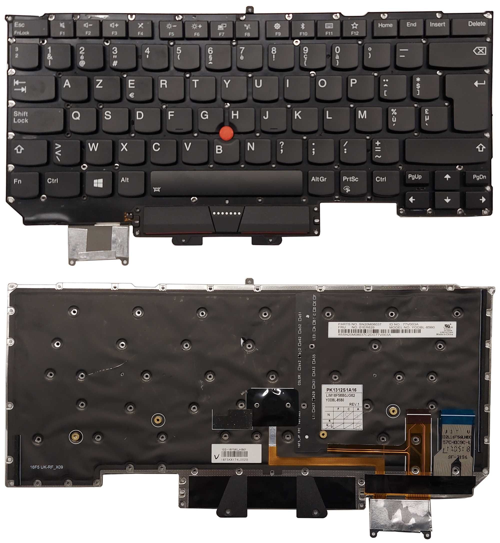 KLAWIATURA do LENOVO ThinkPad X1 5TH /LI310los+pl