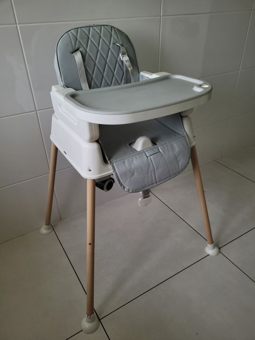 Krzesełko do karmienia dzieci/ pasy/taca/fotelik/ składane 6w1 BDB!